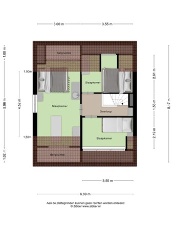 Floorplan - Acacialaan 1, 3901 XC Veenendaal