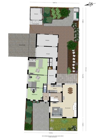 Floorplan - Acacialaan 1, 3901 XC Veenendaal