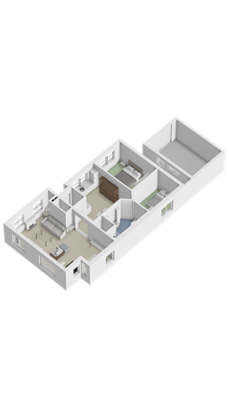 Floorplan - Nieuwe Weg 17, 4031 MN Ingen
