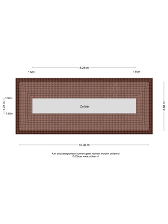 Floorplan - Verlengde Spoorlaan 12, 3904 MB Veenendaal