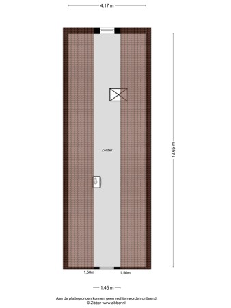 Floorplan - Munnikenweg 66, 3905 MJ Veenendaal