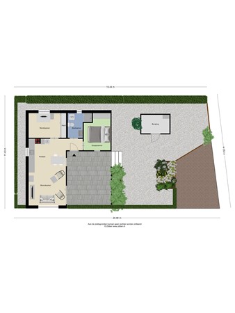 Floorplan - Nieuwe Veenendaalseweg 229-156, 3911 MJ Rhenen