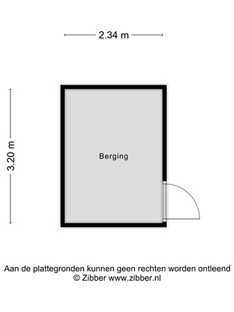 Floorplan - Plantsoenstraat 17, 3911 KA Rhenen