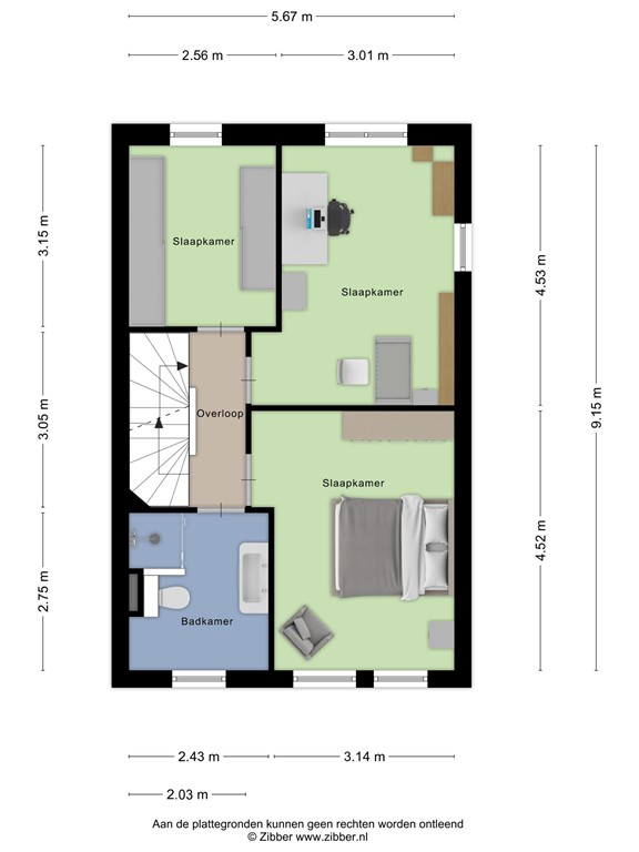 mediumsize floorplan