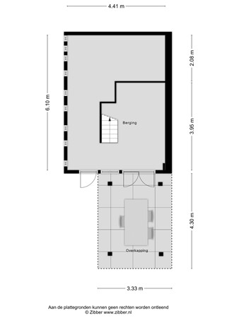 Floorplan - Patrimoniumlaan 116, 3904 AH Veenendaal