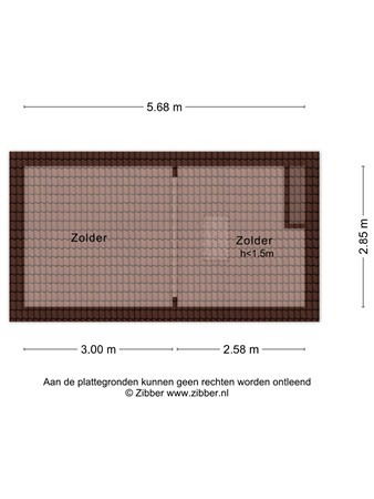 Floorplan - De Kievit 40, 3921 CX Elst