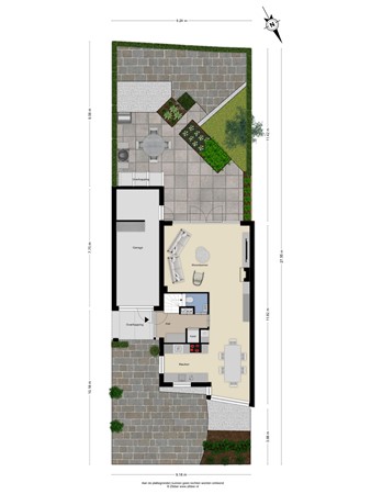 Floorplan - De Kievit 40, 3921 CX Elst