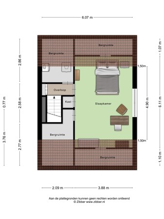 Floorplan - Beukenlaan 8, 3911 XK Rhenen