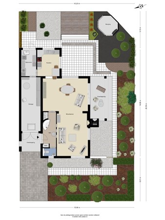 Floorplan - Boegspriet 15, 3904 PV Veenendaal