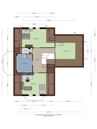Floorplan - Kade 14, 6745 XB De Klomp