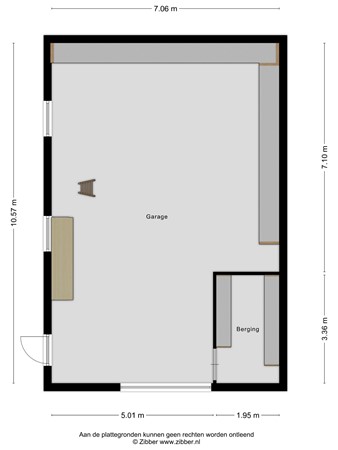 Floorplan - Kade 14, 6745 XB De Klomp