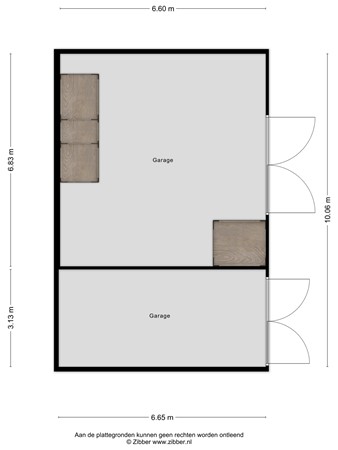 Floorplan - Kade 14, 6745 XB De Klomp