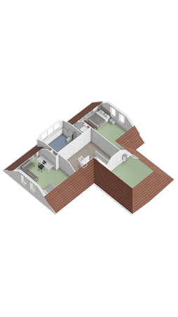 Floorplan - Kade 14, 6745 XB De Klomp