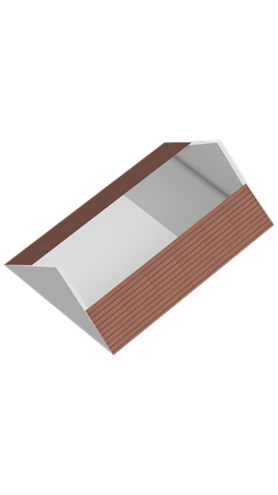 Floorplan - Kade 14, 6745 XB De Klomp