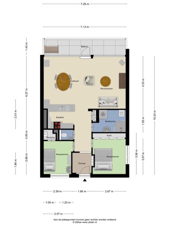 Floorplan - Utrechtsestraatweg 2M, 3911 TT Rhenen