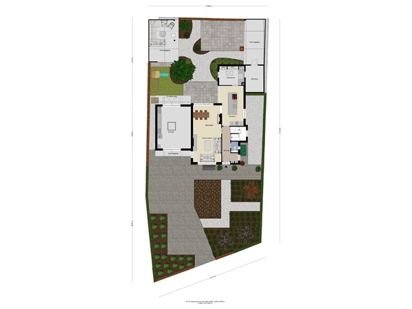 Floorplan - Kon Wilhelminaweg 82, 3958 CR Amerongen