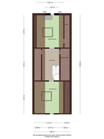 Floorplan - Nieuweweg-Noord 271, 3905 LW Veenendaal