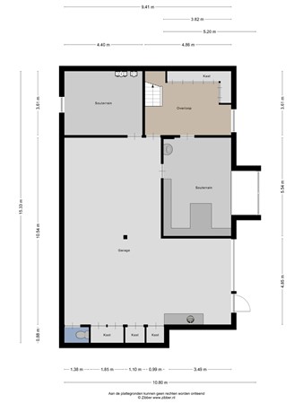 Floorplan - Nieuweweg-Noord 271, 3905 LW Veenendaal