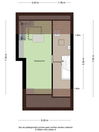 Floorplan - Teldersweg 50, 3911 PZ Rhenen