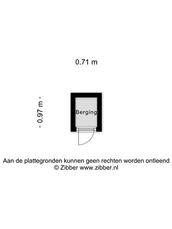 Floorplan - Teldersweg 50, 3911 PZ Rhenen