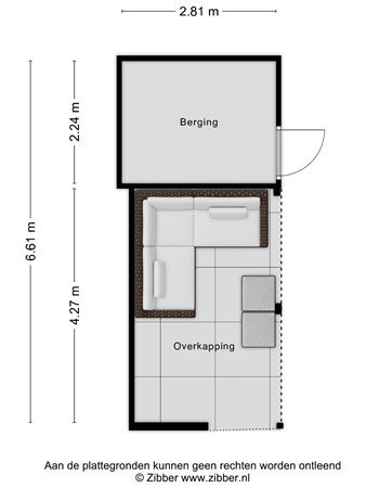 Floorplan - Koenestraat 38, 3907 LJ Veenendaal