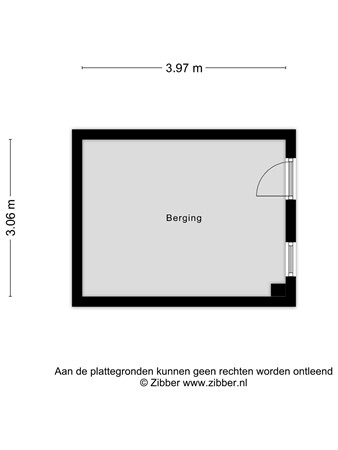 Floorplan - Kerkewijk 147, 3904 JC Veenendaal