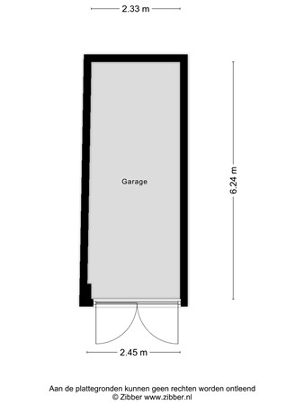 Floorplan - Kerkewijk 147, 3904 JC Veenendaal