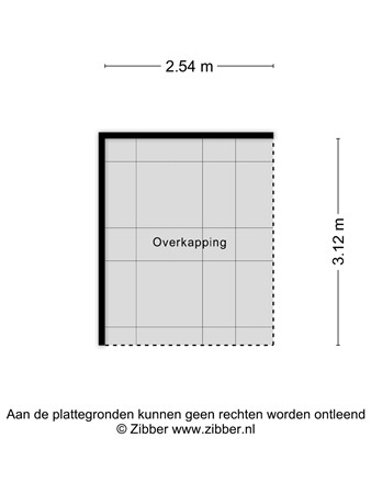 Floorplan - Kerkewijk 147, 3904 JC Veenendaal