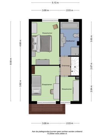 Floorplan - Panterpad 2, 3903 XM Veenendaal