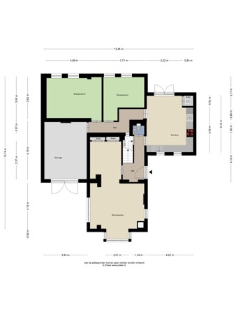 Floorplan - Spoorbaanweg 39, 3911 CA Rhenen