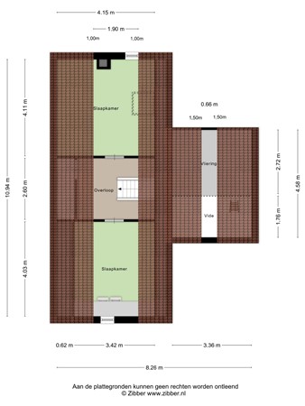 Floorplan - Betje Wolfflaan 16, 3906 WN Veenendaal