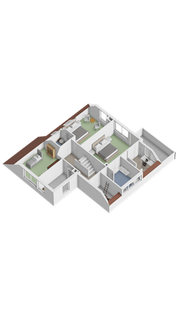 Floorplan - Betje Wolfflaan 16, 3906 WN Veenendaal