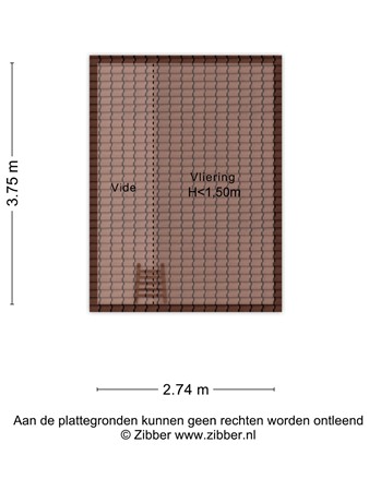 Floorplan - Stationsstraat 41, 3905 JG Veenendaal