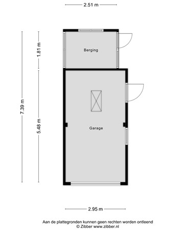 Floorplan - Stationsstraat 41, 3905 JG Veenendaal