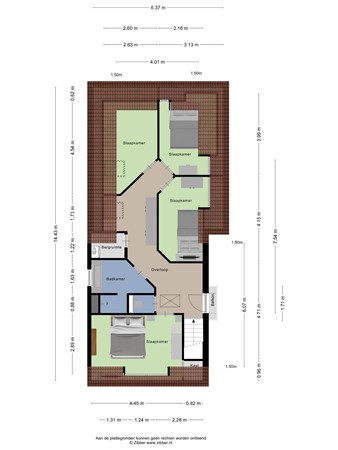 Floorplan - Prins Willem-Alexanderpark 2, 3905 DA Veenendaal