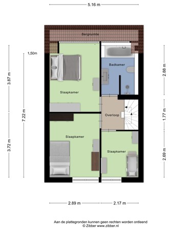 Floorplan - Azalea 5, 3904 LT Veenendaal