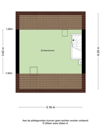 Floorplan - Azalea 5, 3904 LT Veenendaal