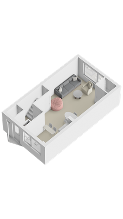 Floorplan - Monte Christolaan 32, 3903 XJ Veenendaal