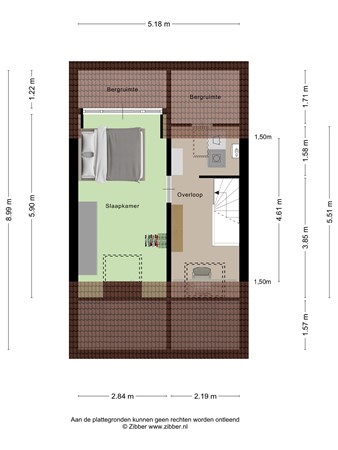 Floorplan - Kamgras 27, 3902 BA Veenendaal