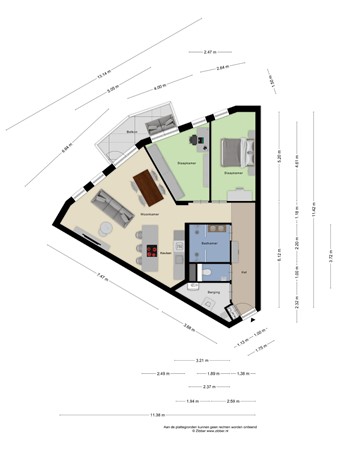 Floorplan - Bongerd 4, 3773 CK Barneveld