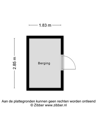 Floorplan - Nieuwe Veenendaalseweg 229-128, 3911 MJ Rhenen