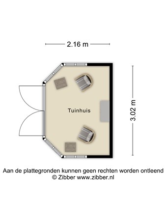 Floorplan - Vissersweg 35, 3921 DA Elst