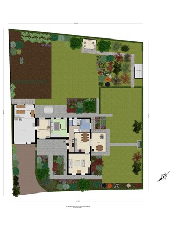 Floorplan - Vissersweg 35, 3921 DA Elst