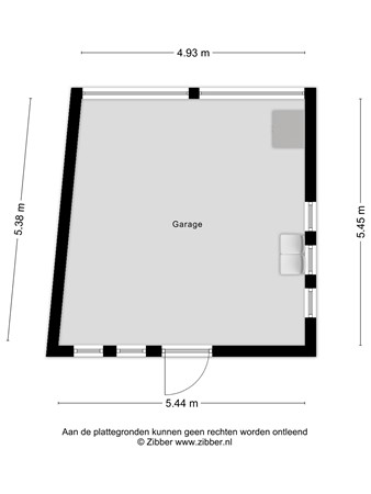 Floorplan - Spoorbaanweg 35, 3911 CA Rhenen