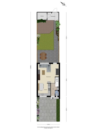 Floorplan - Heideweg 13, 3921 CJ Elst