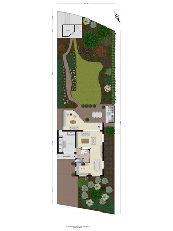Floorplan - Willem Barentszstraat 13, 3902 DE Veenendaal