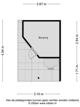 Floorplan - Willem Barentszstraat 13, 3902 DE Veenendaal