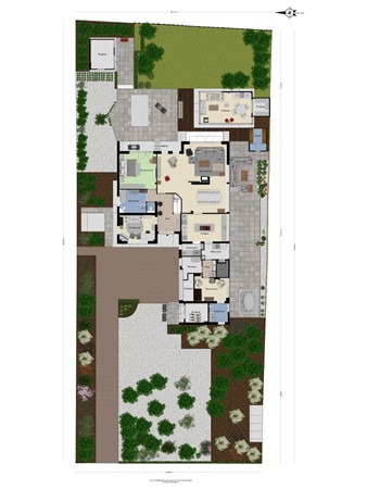 Floorplan - De Tinneweide 139, 3901 KJ Veenendaal