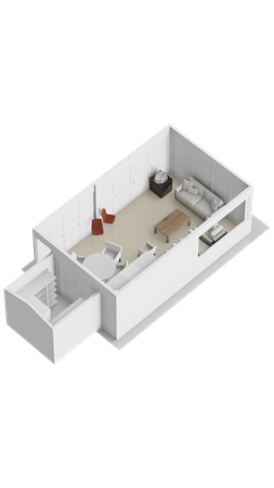 Floorplan - De Tinneweide 139, 3901 KJ Veenendaal