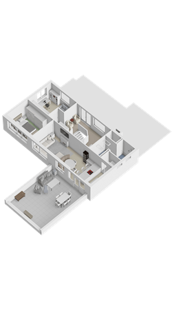 Floorplan - De Tinneweide 139, 3901 KJ Veenendaal